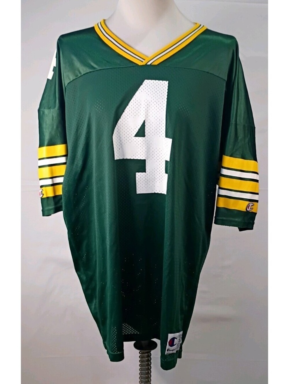Champion Brand Green Bay NFL Jersey Mens Sz 52 Brett Favre Used